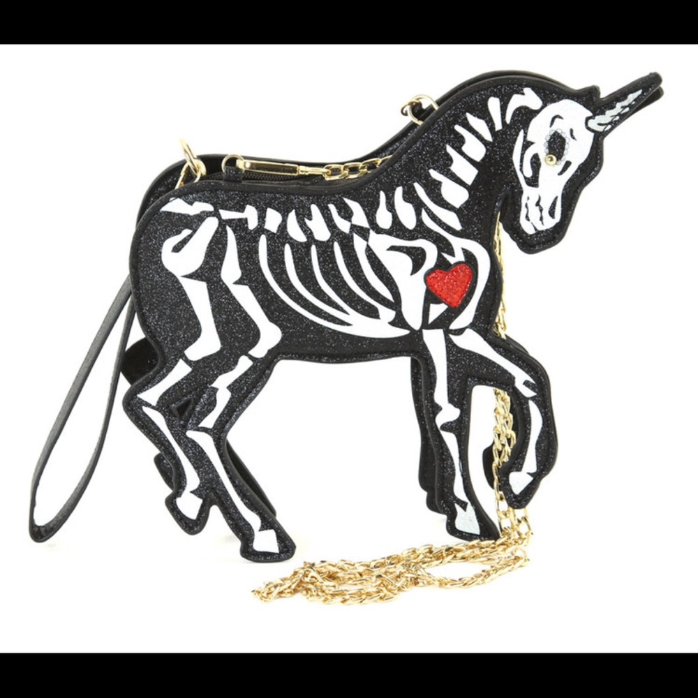 Skelecorn mini purse